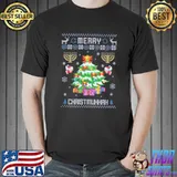 Angel santa merry chrismukkah jewish christmas hanukkah chanukah classic shirt
