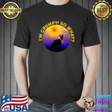 Angry cat meme i'm grumpy so what sunset T-Shirt