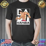 Anime character bakI hanma amazing art shirt