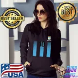 Argentina Number 10 Argentinaian Flag Soccer Worldcup T-Shirt Hoodie