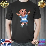 Argentina pig fan clothes flag argentina football champion T-Shirt