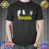 Artistic retro bee gees band shirt