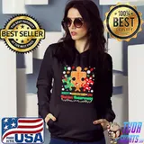 Autism Awareness Accept Understand Love Christmas Shirt Hoodie