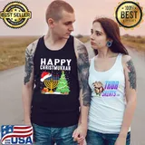 Awesome happy chrismukkah funny hanukkah art s Tank Top