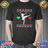 Ballet ugly christmas xmas classic shirt