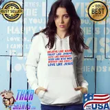 Believe Like Mary Trust Like Joseph Hope Like Shepherds Election 2024 T-Shirt Hoodie