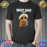 Best Dad 2023 Gitarrist For Pregnancy Announcement Best Dad Ever T-Shirt