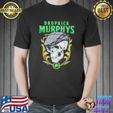 Best of dropkick murphys the skull wears a hat shirt