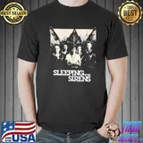 Best sleeping with sirens retro vintage design shirt