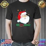 Big Nick Energy Santa Christmas Stars T-Shirt