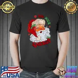 Big Nick Energy Santa Clause Merry Christmas T-Shirt
