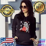 Big Nick Santa Energy Retro Santa Xmas Christmas T-Shirt Hoodie