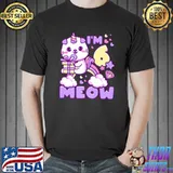 Birthday girl 6 years old cat unicorn 6th birthday T-Shirt