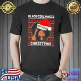 Black Girl Magic Christmas Ugly Shirt