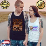 Black History Month 2023 Black History 365 Melanin Pride T-Shirt Tank Top