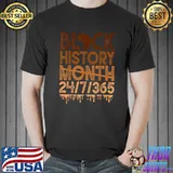 Black History Month 2023 Black History 365 Melanin Pride T-Shirt