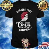 Blazers Lady Sassy Classy And A Tad Badassy Shirt