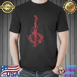 Bloodborne red symbol shirt