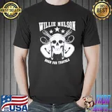 Born for trouble willie nelson music lovers graphic shirt