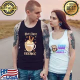 But First The Eggnog Christmas Drink Punch Whipped Cream T-Shirt Tank Top