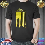 Butter American flag lady antebellum lady a shirt