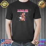 Cardcaptor sakura roller skates logo text shirt