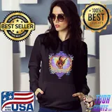 Carlos Santana 90s design colored s Hoodie