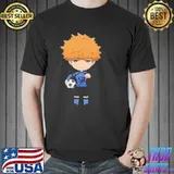 ChibI of rensuke kunigamI blue lock shirt