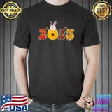 Chinese New Year Decorations 2023 New Years Eve Rabbit Pajamas T-Shirt
