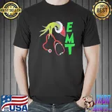 Christmas Grinch EMT Shirt
