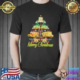 Christmas Tree School Bus Style Shirt