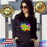 Cool Kindergarten Crew Watercolors Graphitti Kindergarten Teacher T-Shirt Hoodie