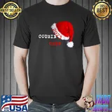 Cousin Crew Christmas Santa Hat Red Pajamas Family T-Shirt