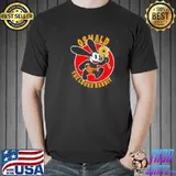 Distressed art oswald the lucky rabbit shirt