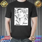 Drawing jhope bts jung hoseok hobI fanmade shirt