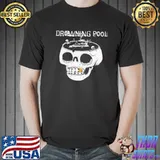 Drowning pool design album rock skull classic shirt