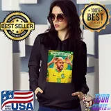 E melhor com voce neymar brasil world cup Qatar 2022 s Hoodie