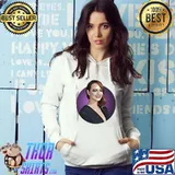 Emma stone digital portrait s Hoodie
