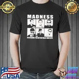 Entertaining the british public since 1979 madness retro band gift shirt