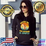 Excuse Me Your Birdfeeder Is Empty Squirrel Vintage T-Shirt Hoodie