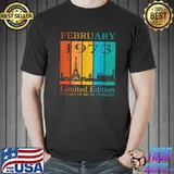 February 1983 Limited Edition 40 Years Of Being Awesome Vintage T-Shirt