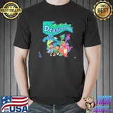 Funny cartoon dragon tales graphic shirt