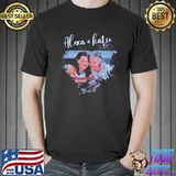 Geometric heart design alexa and katie shirt