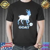 Goat with Argentina flag and soccer ball classic shirt