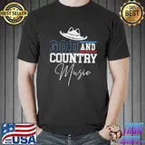 God and country music gift garth brooks classic shirt