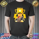 Golden trophy rb battles roblox shirt