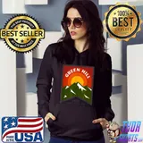 Green Hill 2022 Hershey Holidays Mountain Sunset T-Shirt Hoodie
