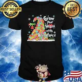 Grow Your Heart With Acceptance Autism Awareness Grinch Shirt