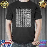 Guitar Chord Chart Guitar Chords With Finger Positions T-Shirt