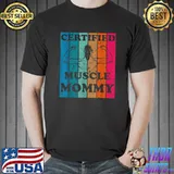 Gym Certified Muscle Mommy Pump Cover Vintage T-Shirt